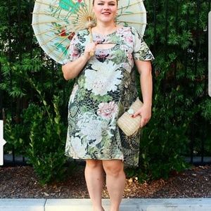 Anna Scholz floral dress