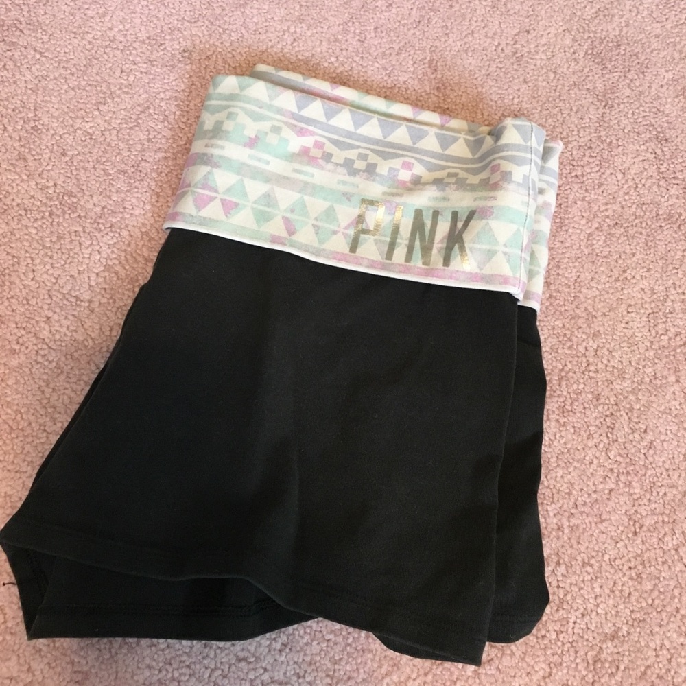 Pink Yoga Shorts