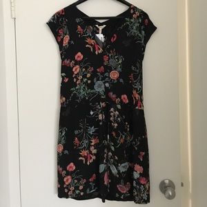 NWT Rebecca Taylor Meadow Print V-neck Dress