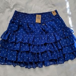 Hollister Bettys Blue Mini Skirt