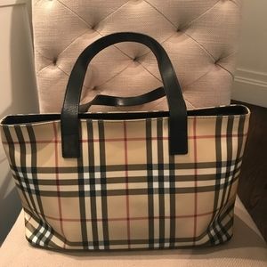 Authentic Burberry Classic Tote