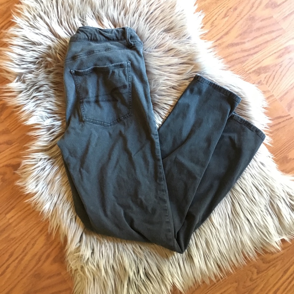 American Eagle Black Super Stretch Jeggings