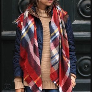 Plaid scarf