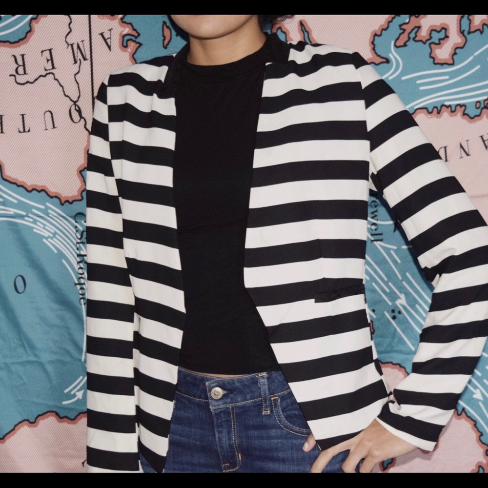 Stripped Blazer