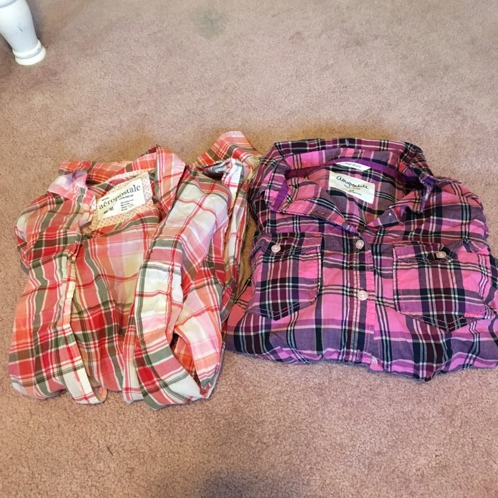 Aeropostale Flannel Shirts