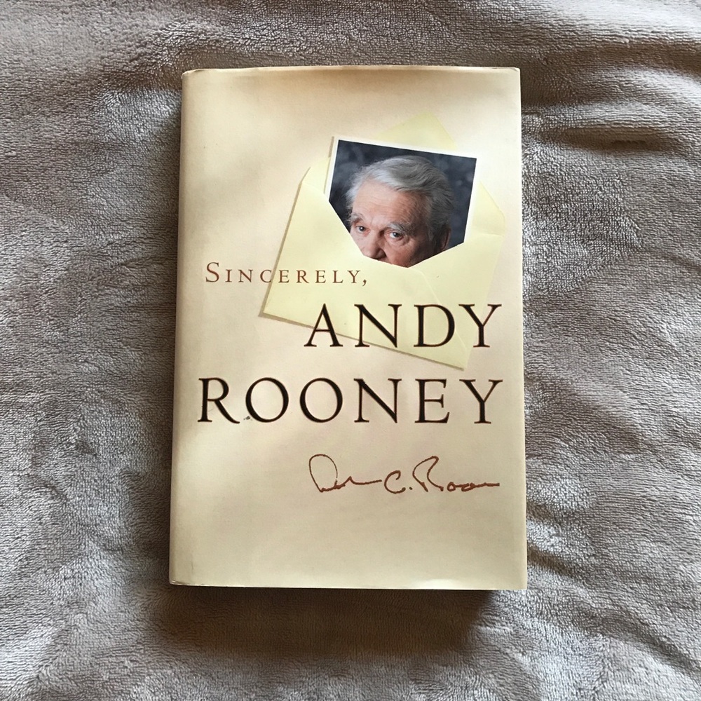 Sincerely, Andy Rooney Book