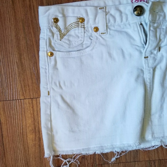 2b bebe white jeans mini dress - Picture 4 of 7