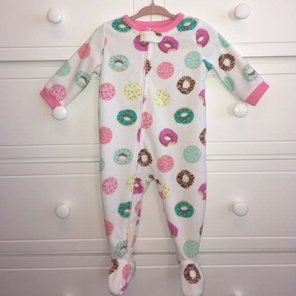 donut pajamas baby