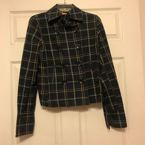 Aeropostale Plaid Coat