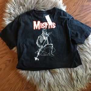 NWT Misfits Crop Top