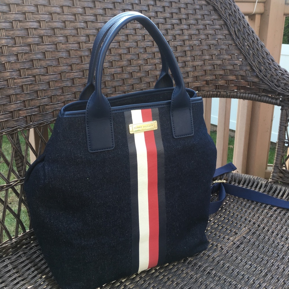 NWT Authentic Tommy Hilfiger book bag!