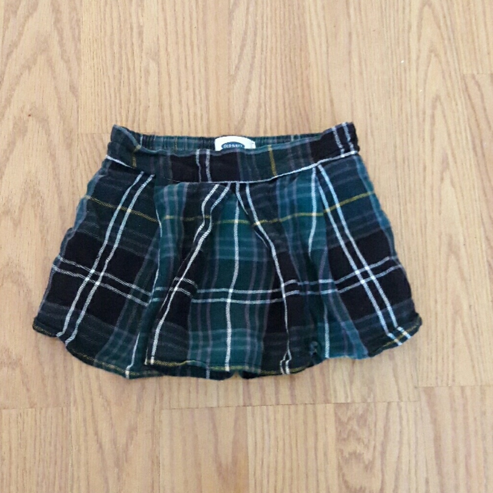 Old Navy toddler plaid skirt