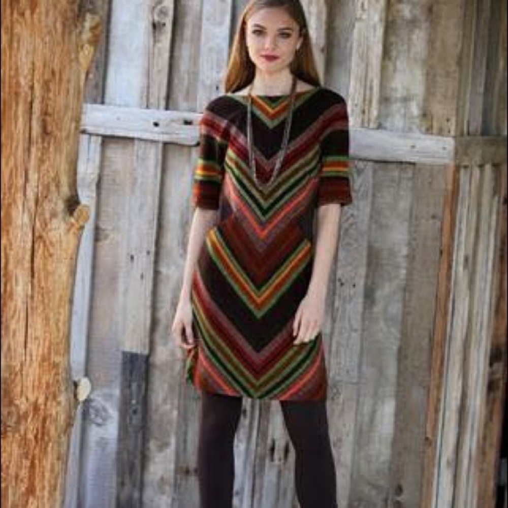 Sweater tunic dress
