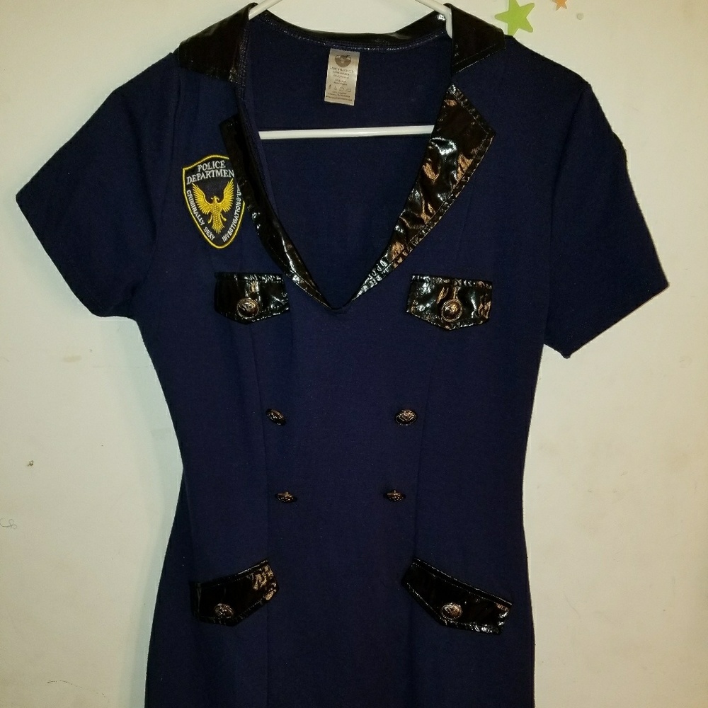 Police Halloween Costume Dres