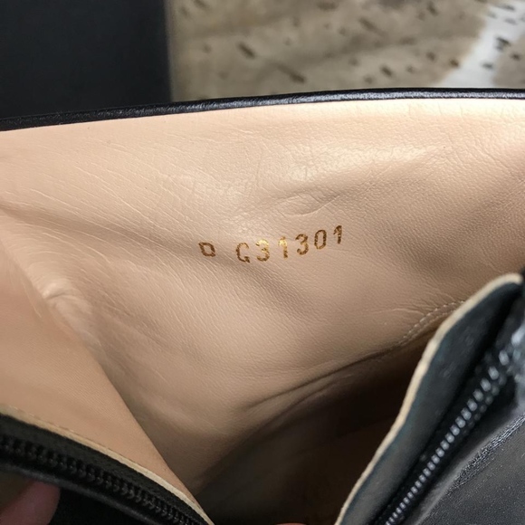 Chanel 15b Lambskin Leather Short Ankle Metal Heel - Picture 3 of 8