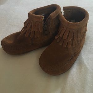 Baby Minnetonka Fringe Boots