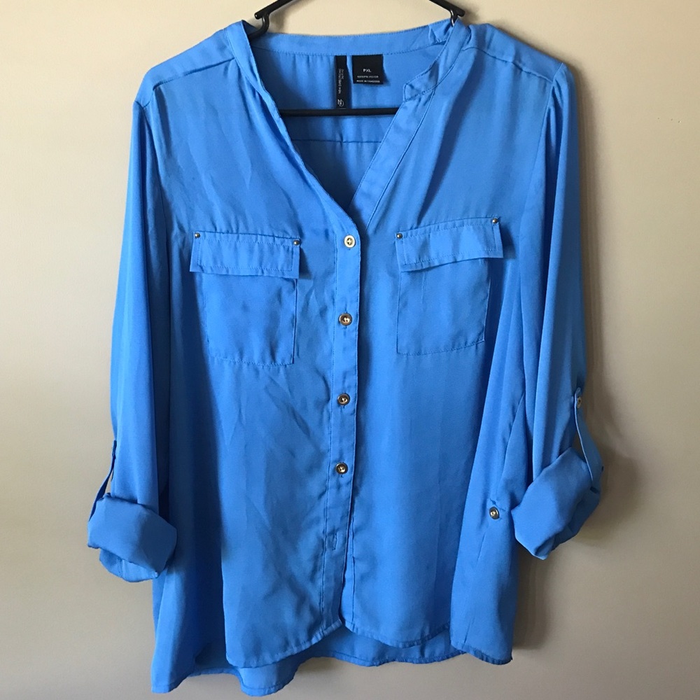 Cute Button Down Top