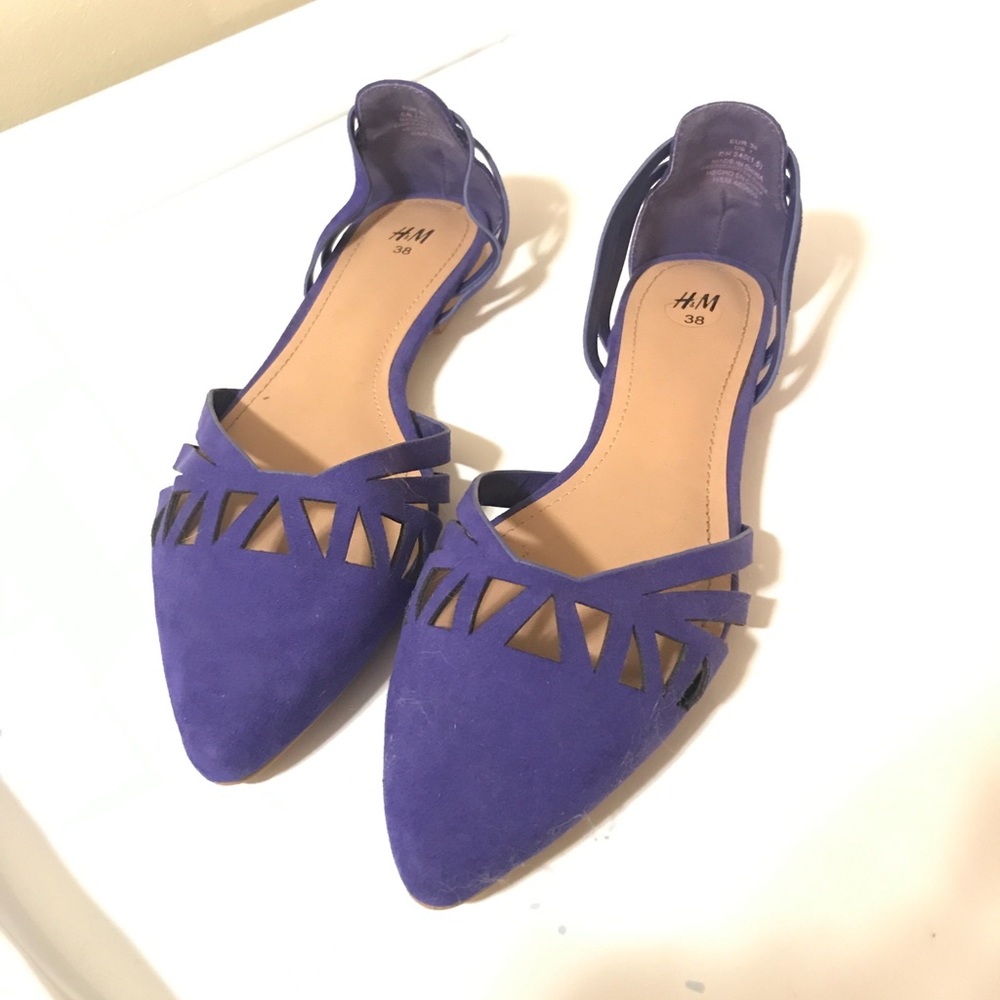 Purple flats