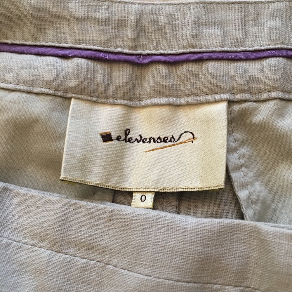 Anthropologie Elevenses Wide Leg Trouser - Picture 3 of 6