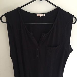 Sundry jumpsuit with buttons and waist tie, 1/S