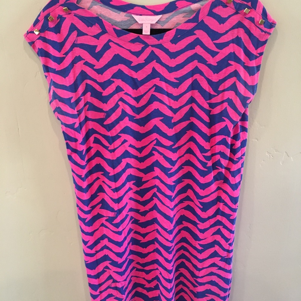 Lilly Pulitzer mini shift dress • small