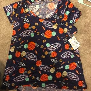 New Lularoe classic t xlarge space