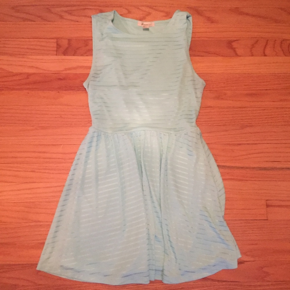 Forever 21 Light Blue Skater Dress