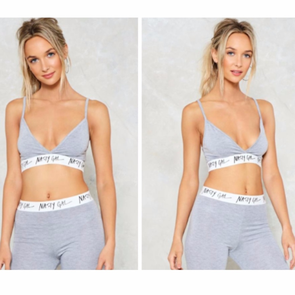 Nasty Gal Word on the Street Bralette