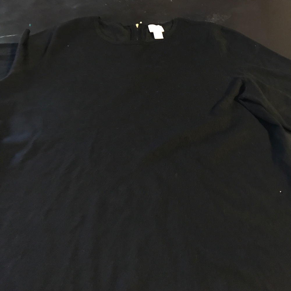 Black Chico Long Sleeve Classic Top Size 3