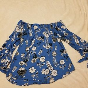 Express off the shoulder blouse