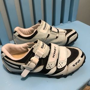 Used Shimano WM61 Mountain Bike Shoe Size 39