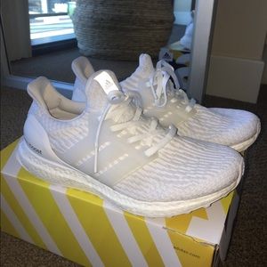 Women's Adidas Ultraboost White-SZ 8- NWOT