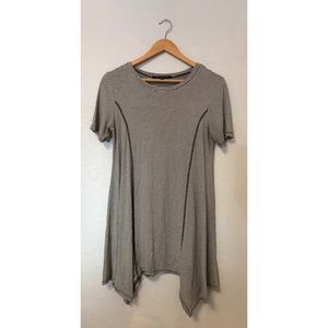 Striped T-shirt dress