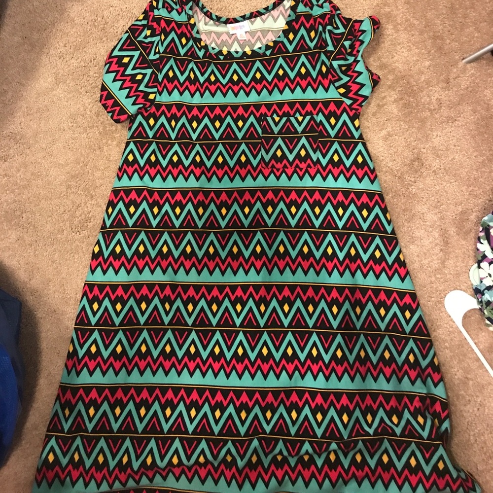Lularoe legging material Carly xsmall