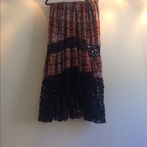Boho chic Urban Outfitters maxi