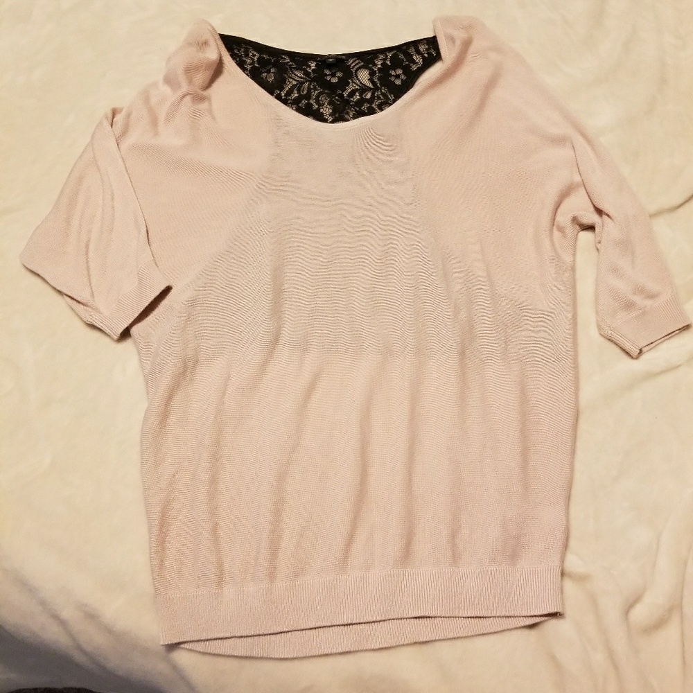 Backless sweater