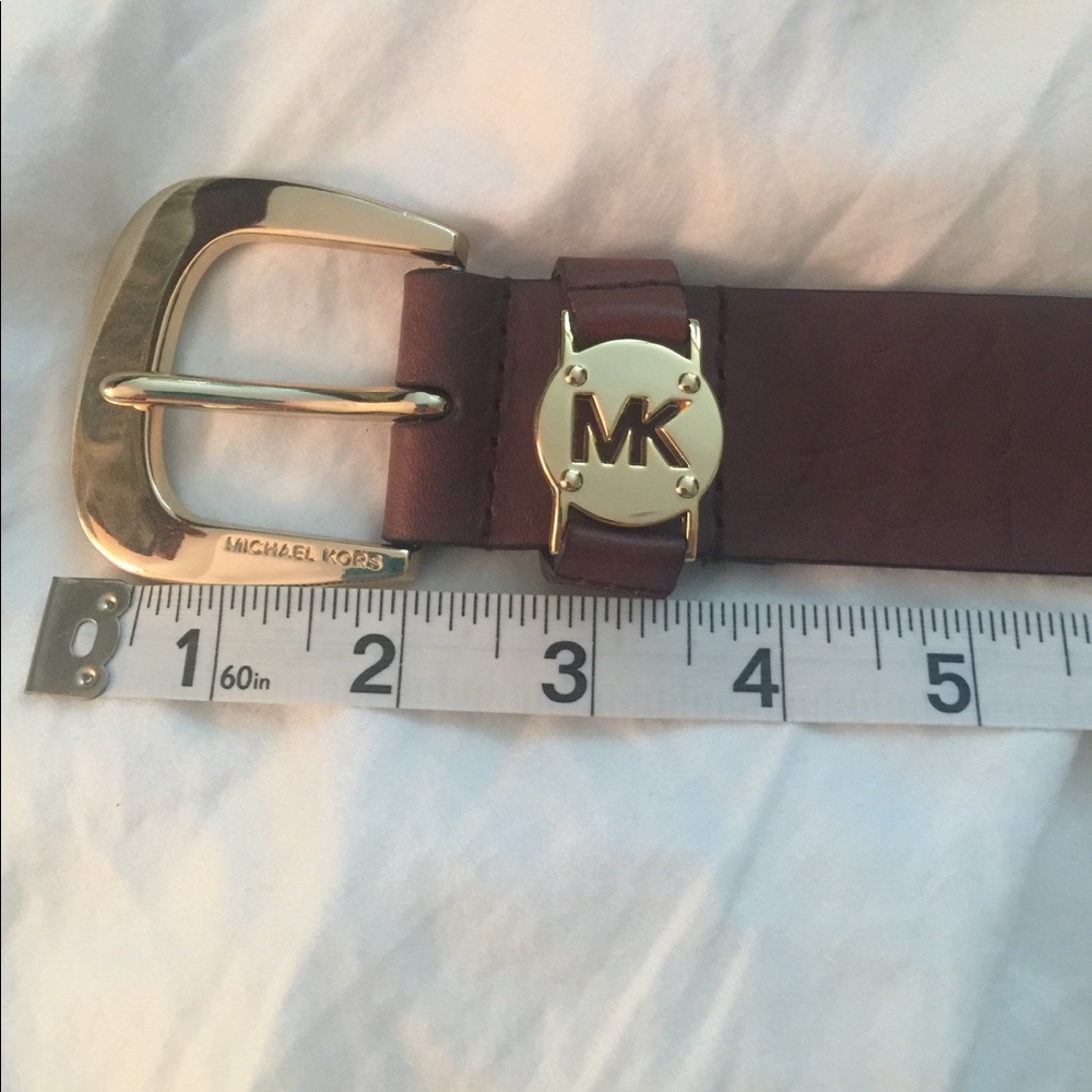 Michael Kors Brown leather Belt