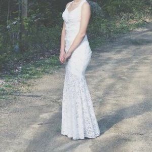 White special occasion dress