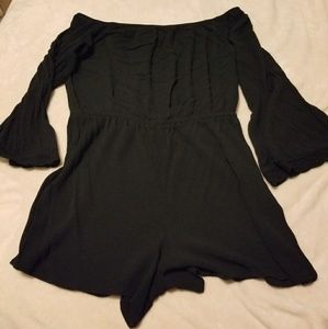 Off the shoulder romper