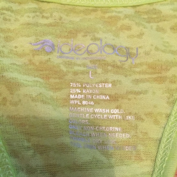 Ideology Work Out Tank - Picture 2 of 2