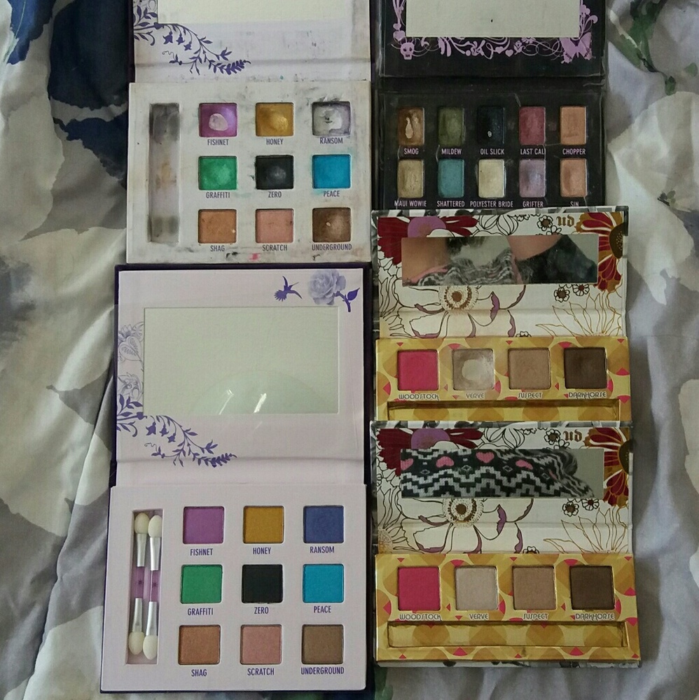 5 Urban Decay Palettes Deluxe Roller Girl Ammo