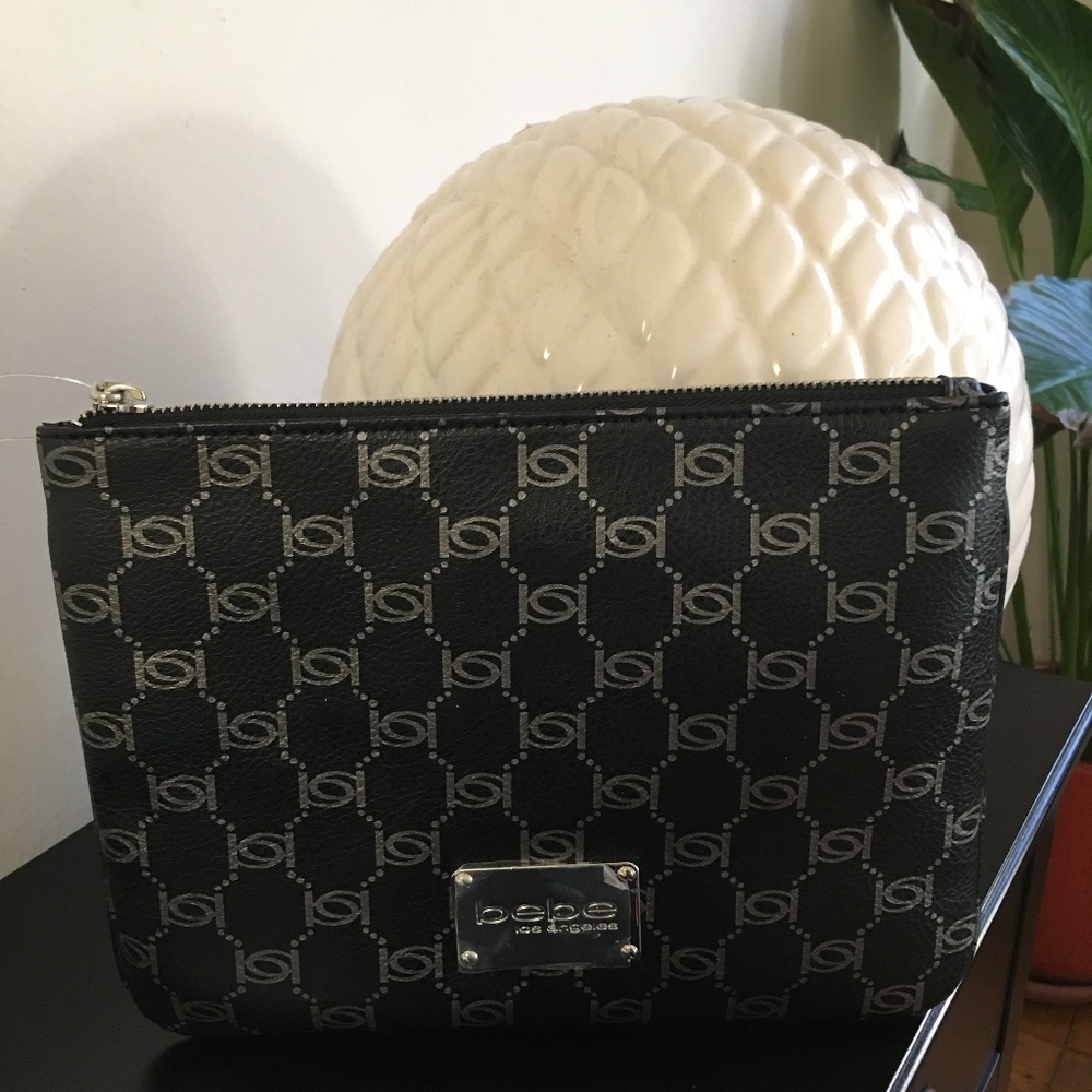 Bebe Logo Wristlet