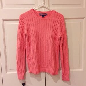 Vineyard Vines Cotton Cable Crew Sweater