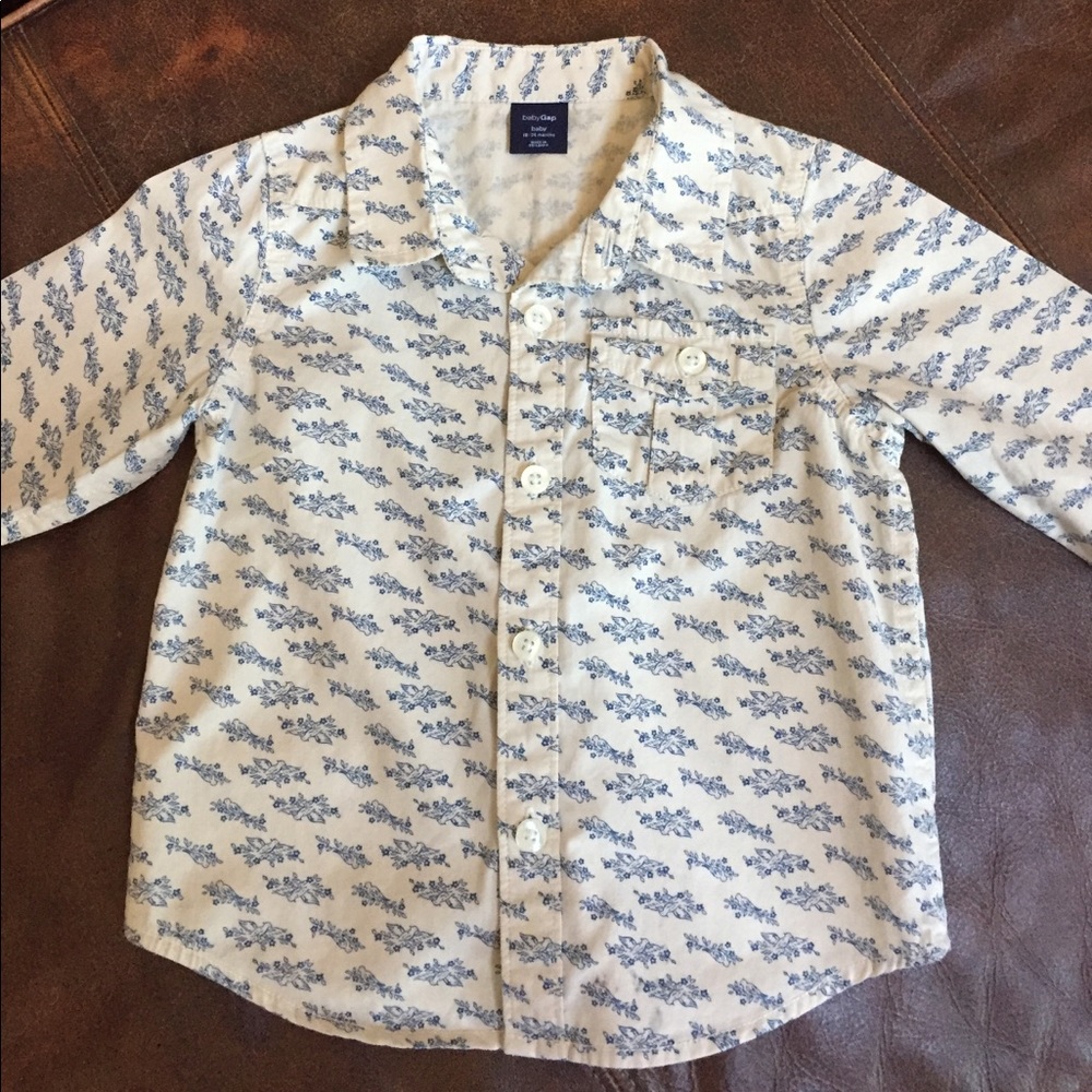 Infant Boys GAP button down Casual/Dress Shirt