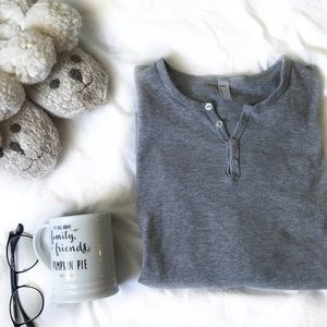 American Apparel Grey Thermal