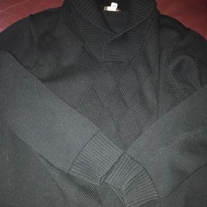Man’s Black Sweater excellent Christmas gift!