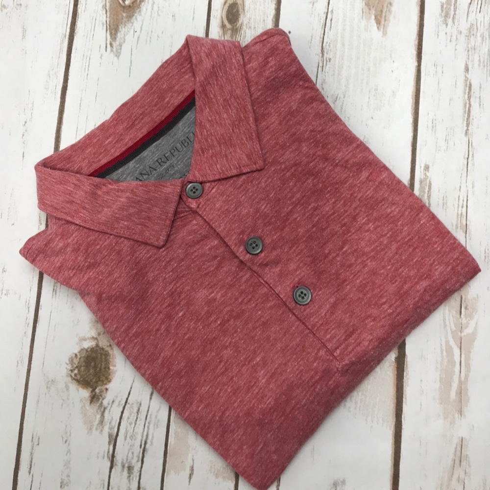 Banana Republic Men's red shirt L "the vintage T"