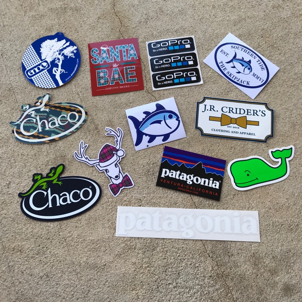 Preppy stickers!