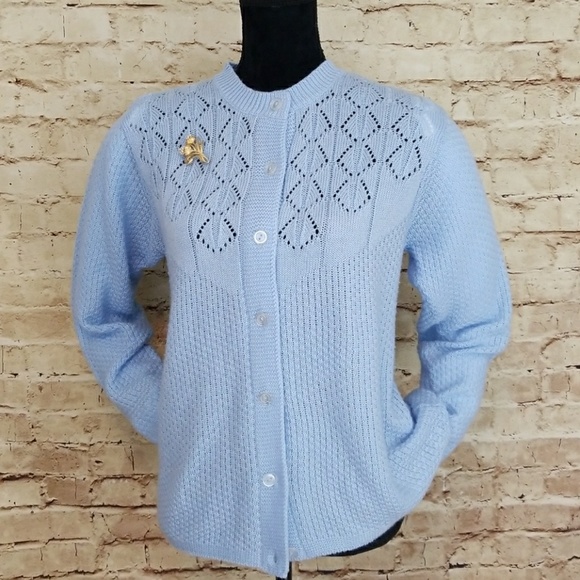 VINTAGE 80\u0027s Preppy Cardigan