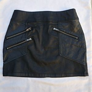 Leather skirt!! H&M